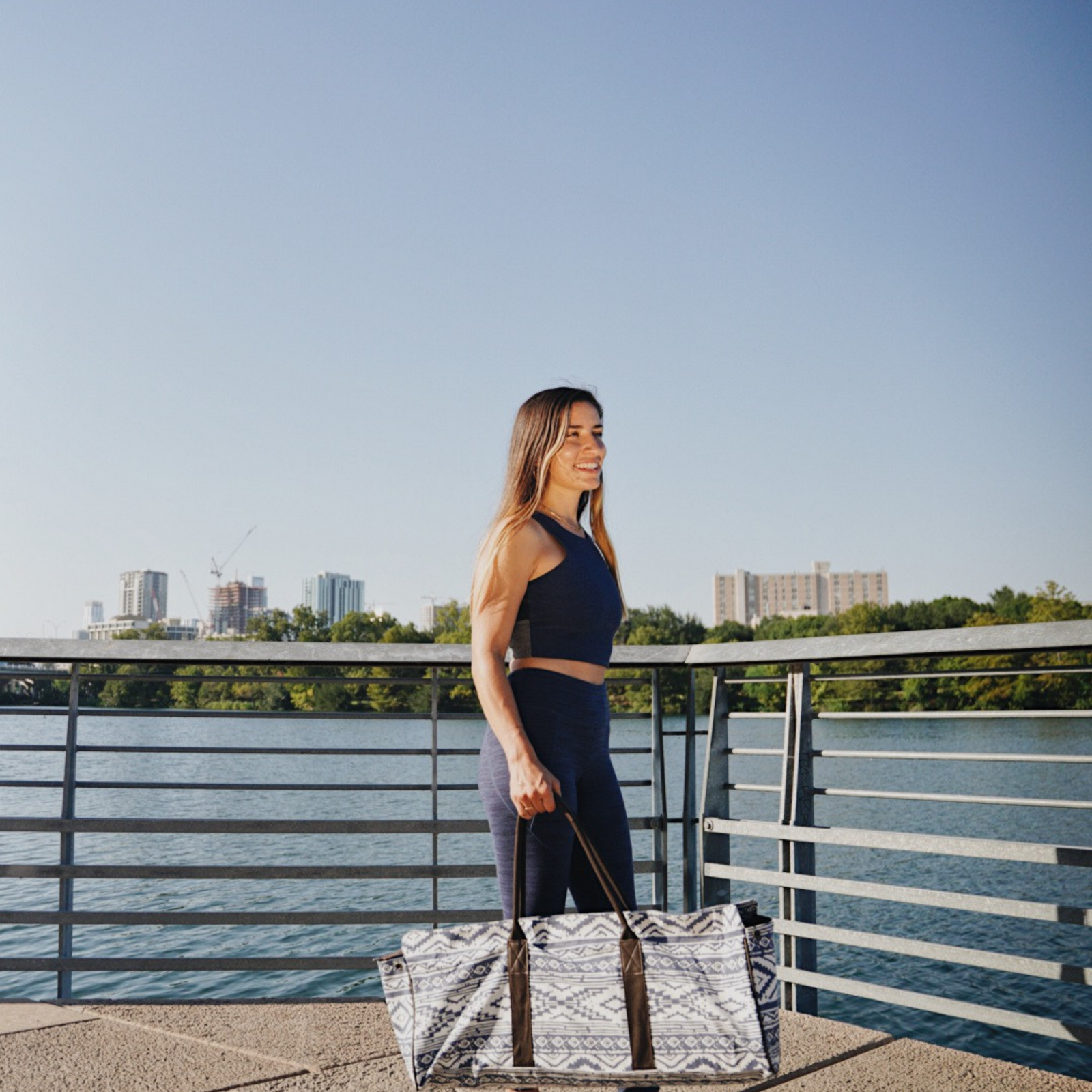 Yoga Mat Long Tote Bag - Kindfolk Athletics