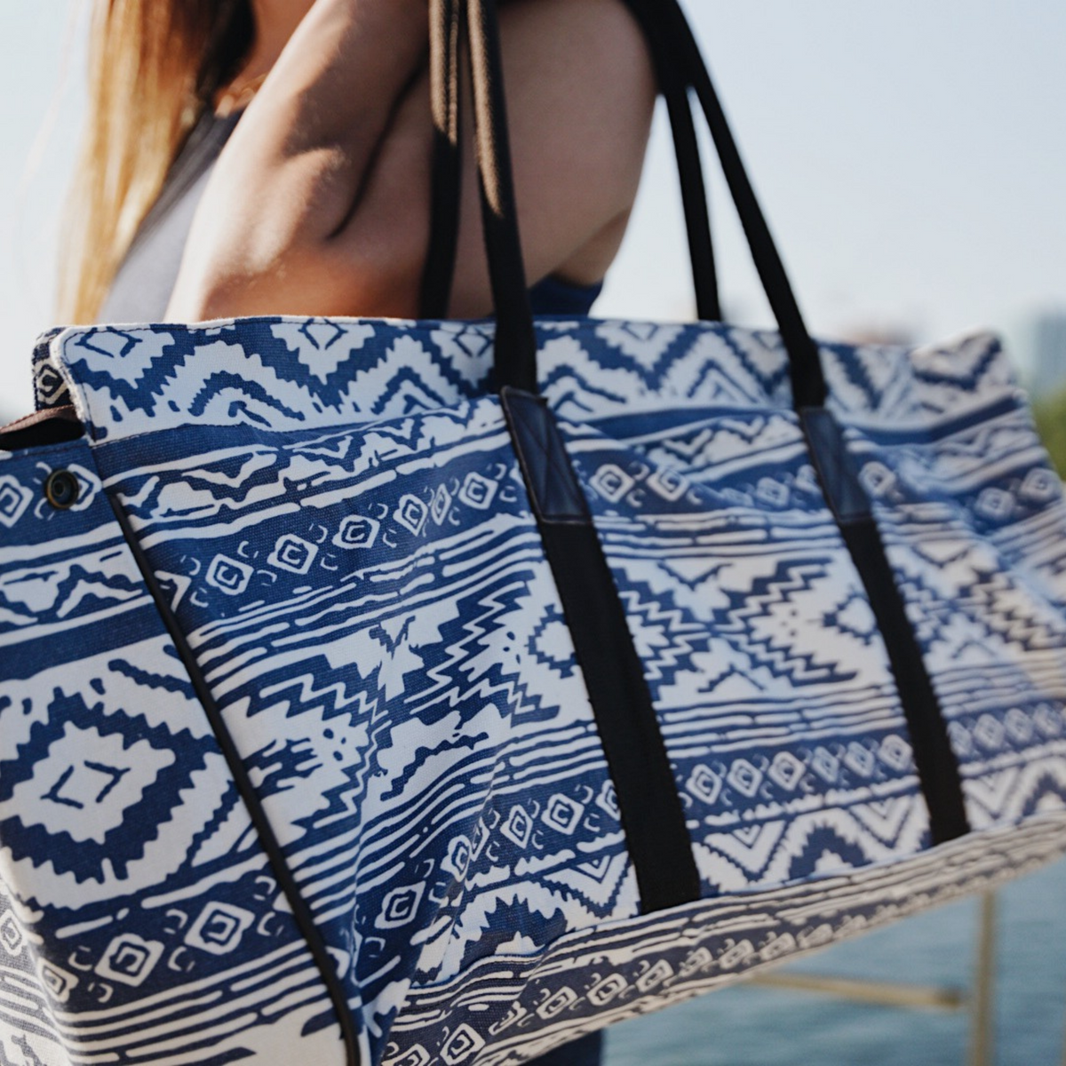 Yoga Mat Long Tote Bag - Kindfolk Athletics