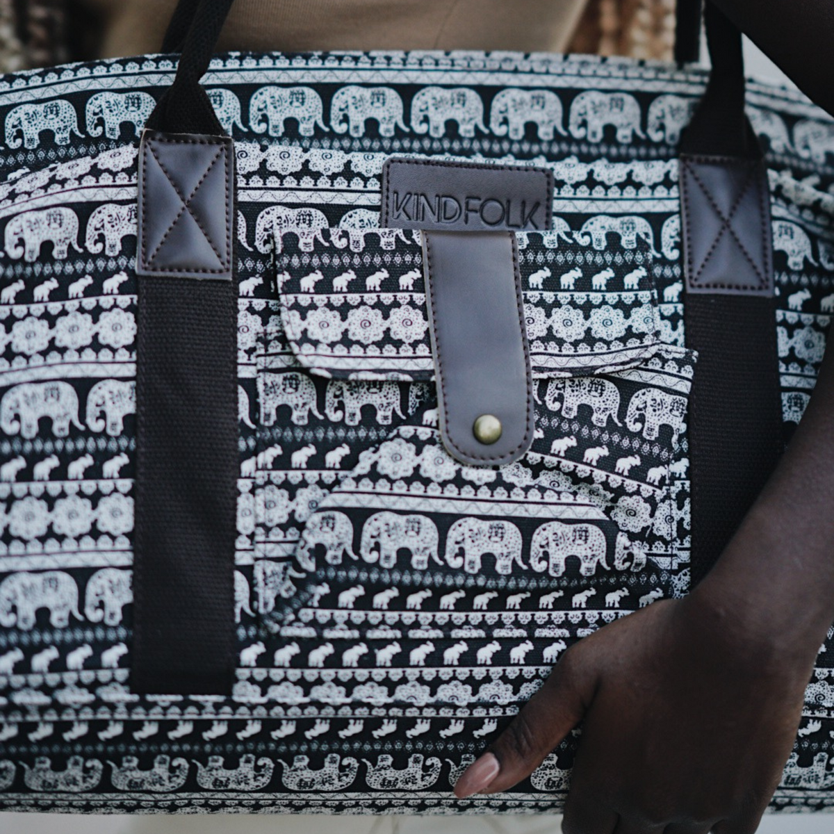 Yoga Mat Long Tote Bag - Kindfolk Athletics