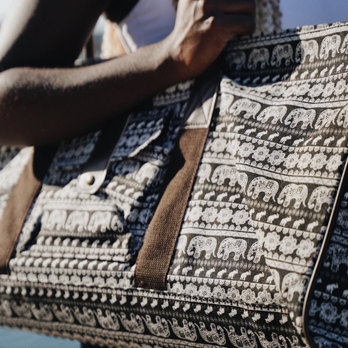 Yoga Mat Long Tote Bag - Kindfolk Athletics