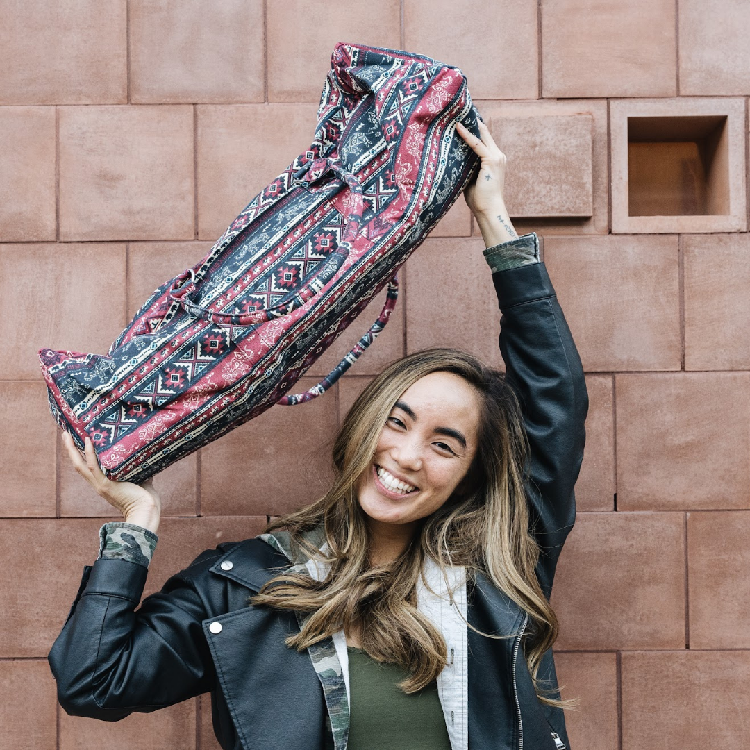 Patterned Yoga Mat Duffel Bag - Kindfolk Athletics