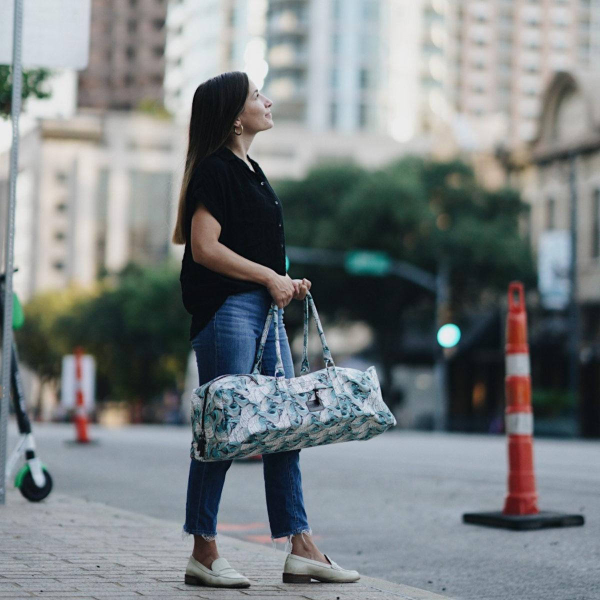 Patterned Yoga Mat Duffel Bag - Kindfolk Athletics