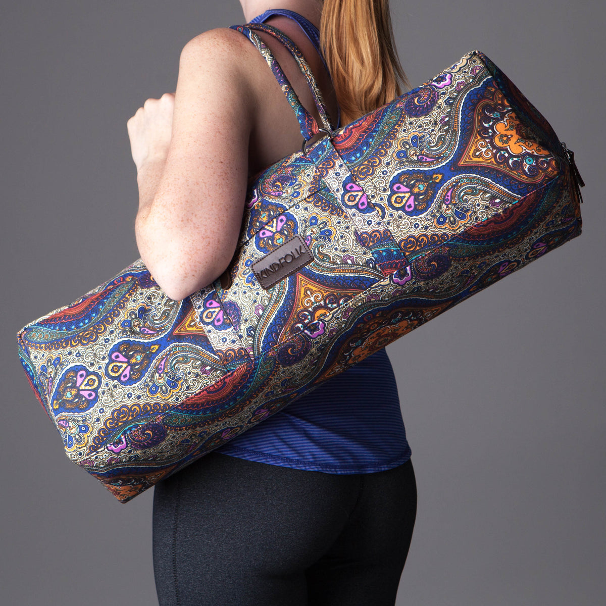 Patterned Yoga Mat Duffel Bag - Kindfolk Athletics