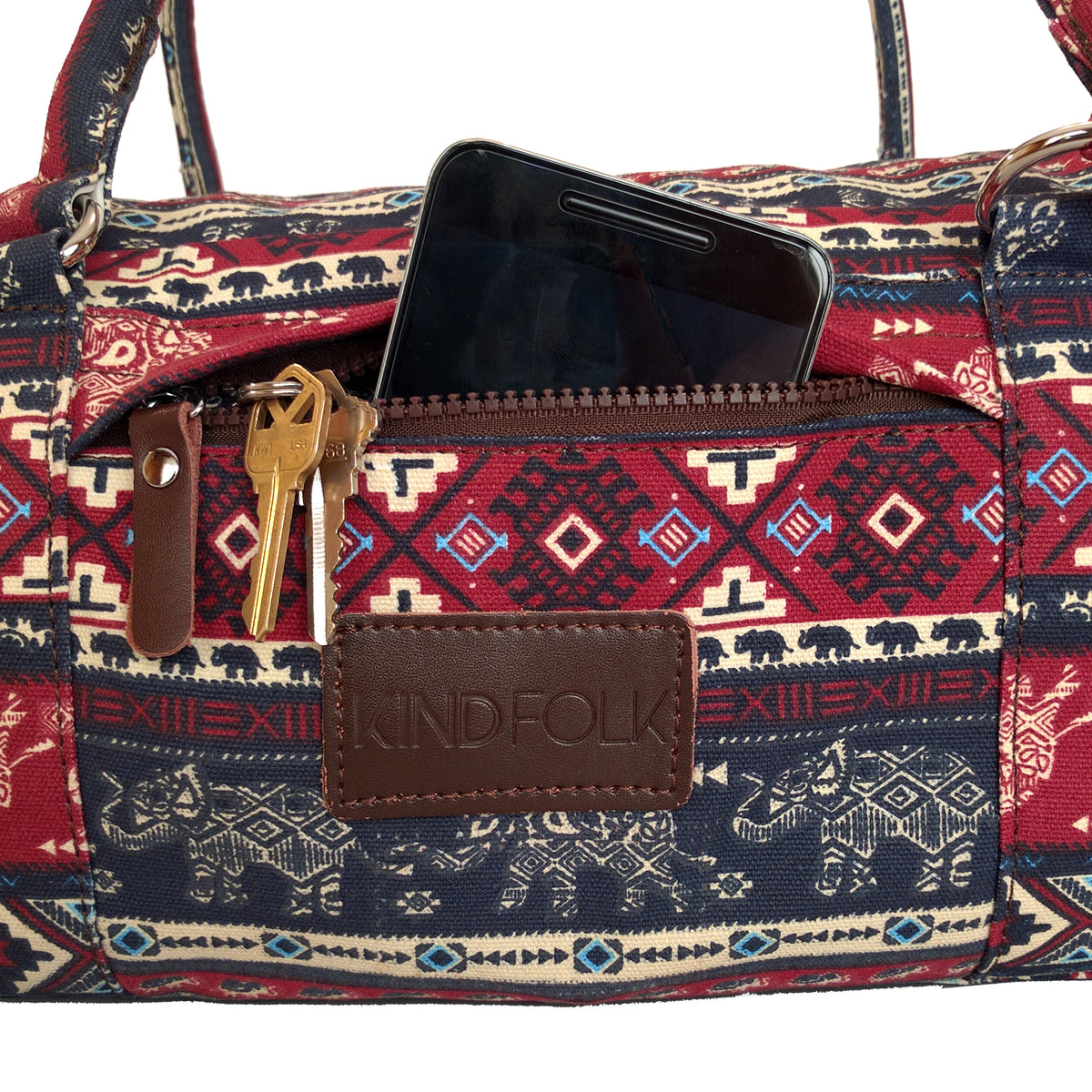 Patterned Yoga Mat Duffel Bag - Kindfolk Athletics