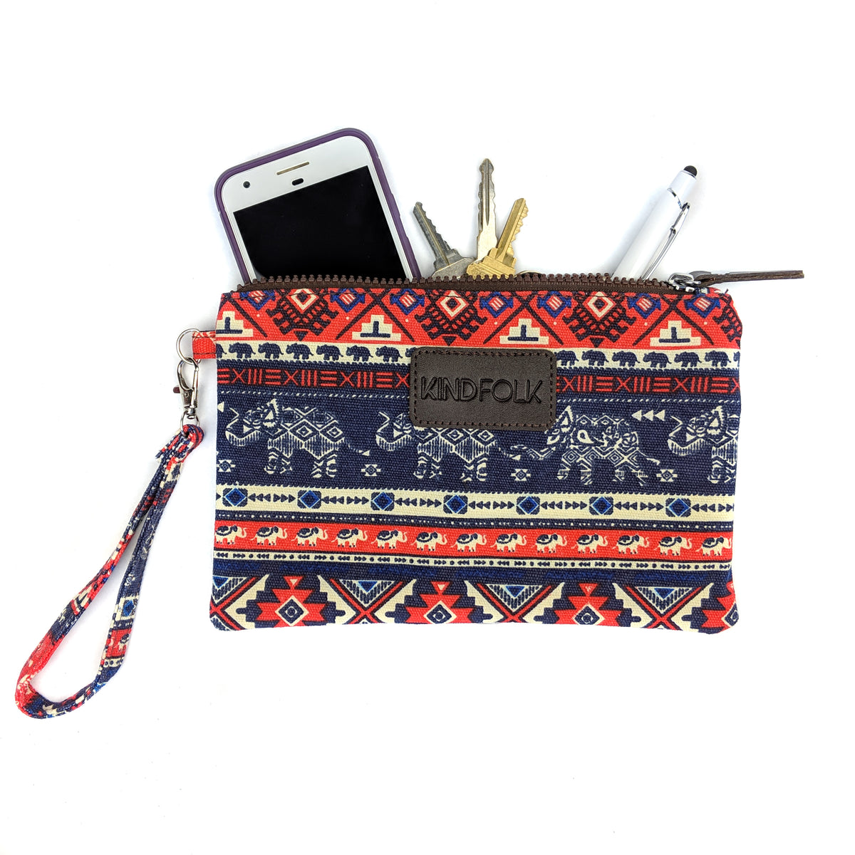 Accessory Pouch Wristlet - Kindfolk Athletics