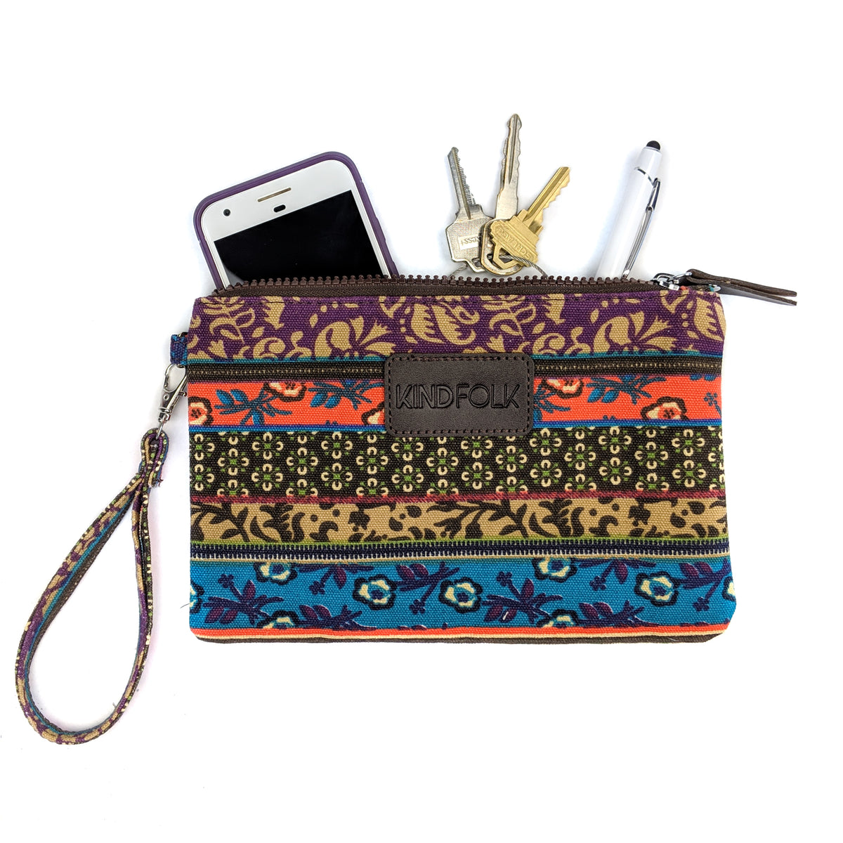 Accessory Pouch Wristlet - Kindfolk Athletics