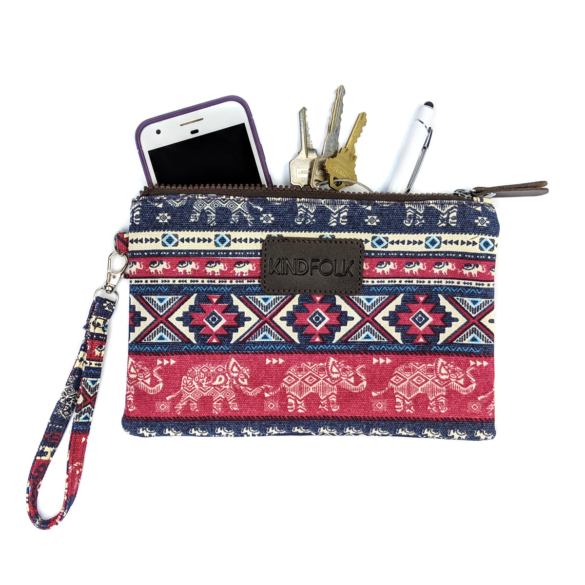 Accessory Pouch Wristlet - Kindfolk Athletics