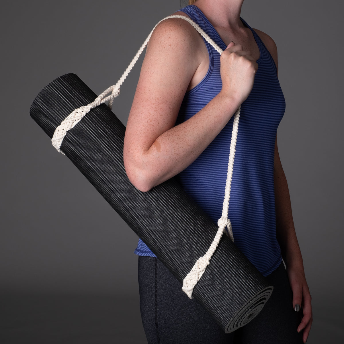 Yoga Mat Macrame Sling Strap - Kindfolk Athletics