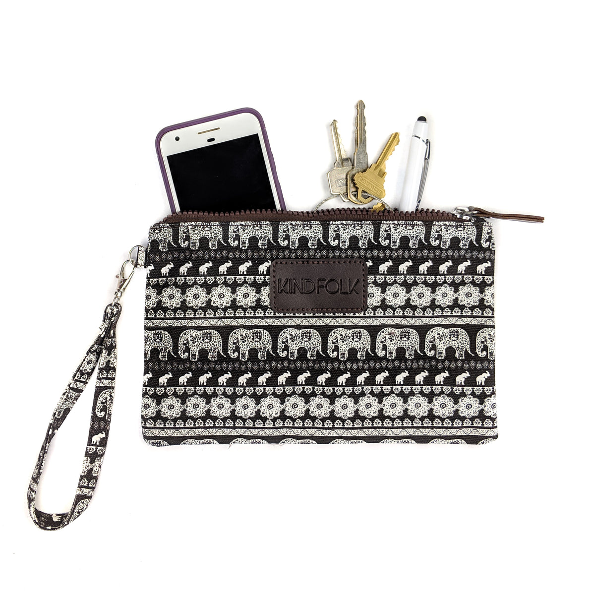 Accessory Pouch Wristlet - Kindfolk Athletics