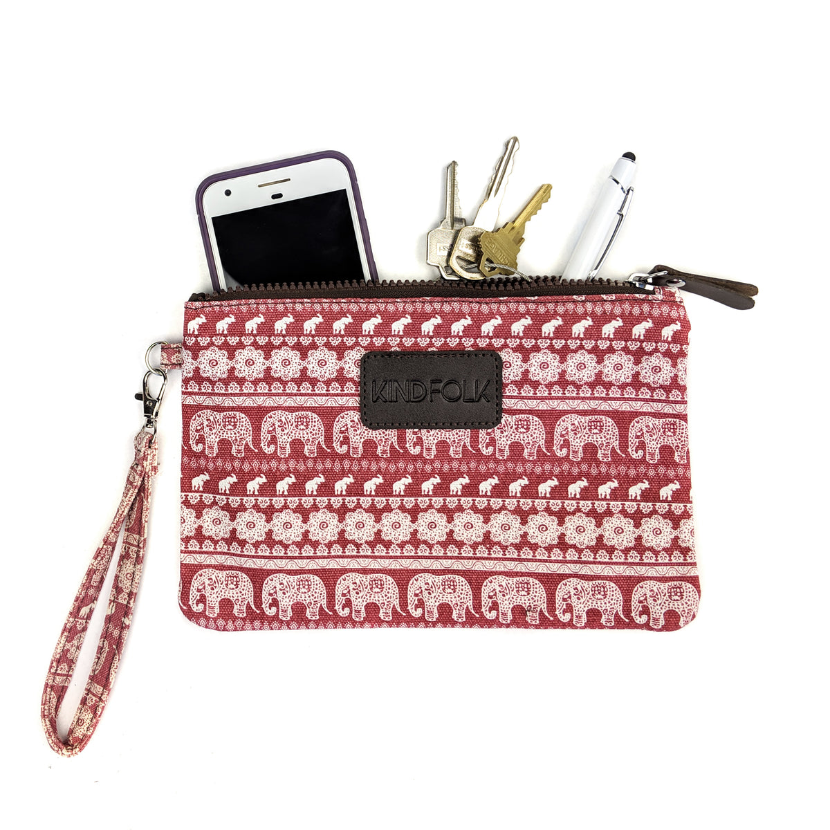 Accessory Pouch Wristlet - Kindfolk Athletics