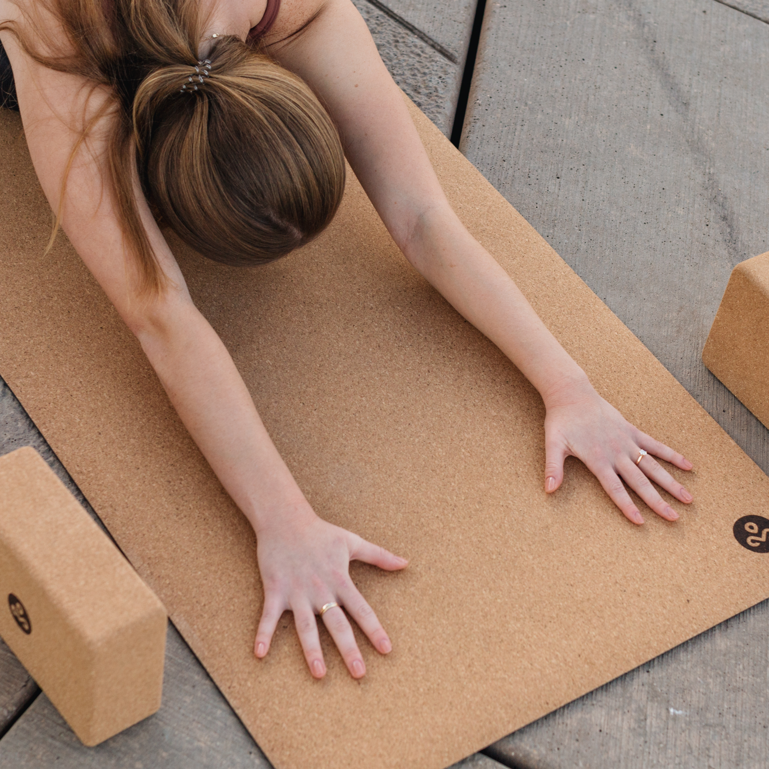 Cork sales yoga mat