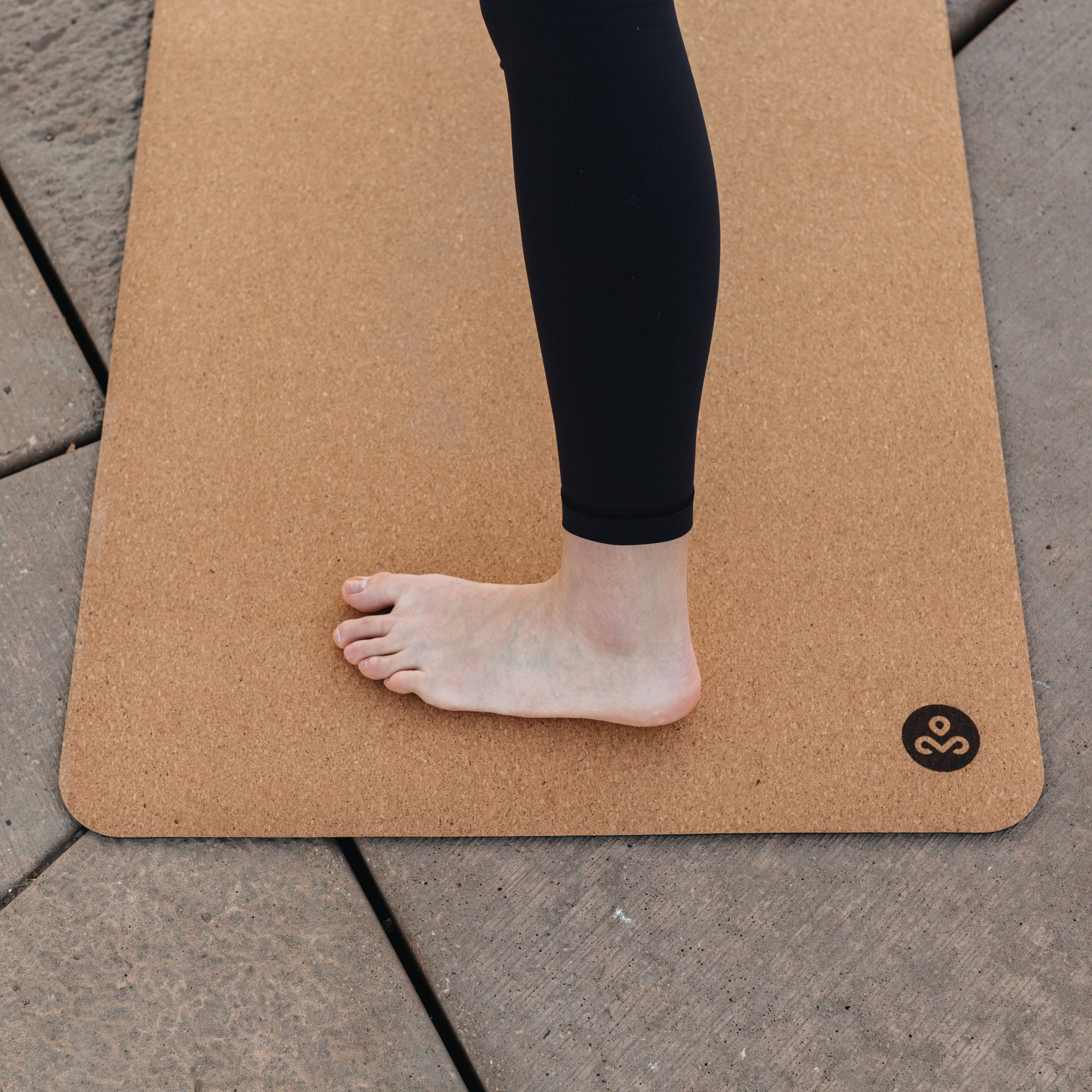 Cork Yoga Mat Kindfolk Athletics